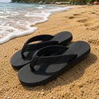 Quick- Dry Hidden Middle Finger Slippers Figure with Legs Flip Flops Parody Middle Finger Beach Summer Comfort Non Slip Sandal