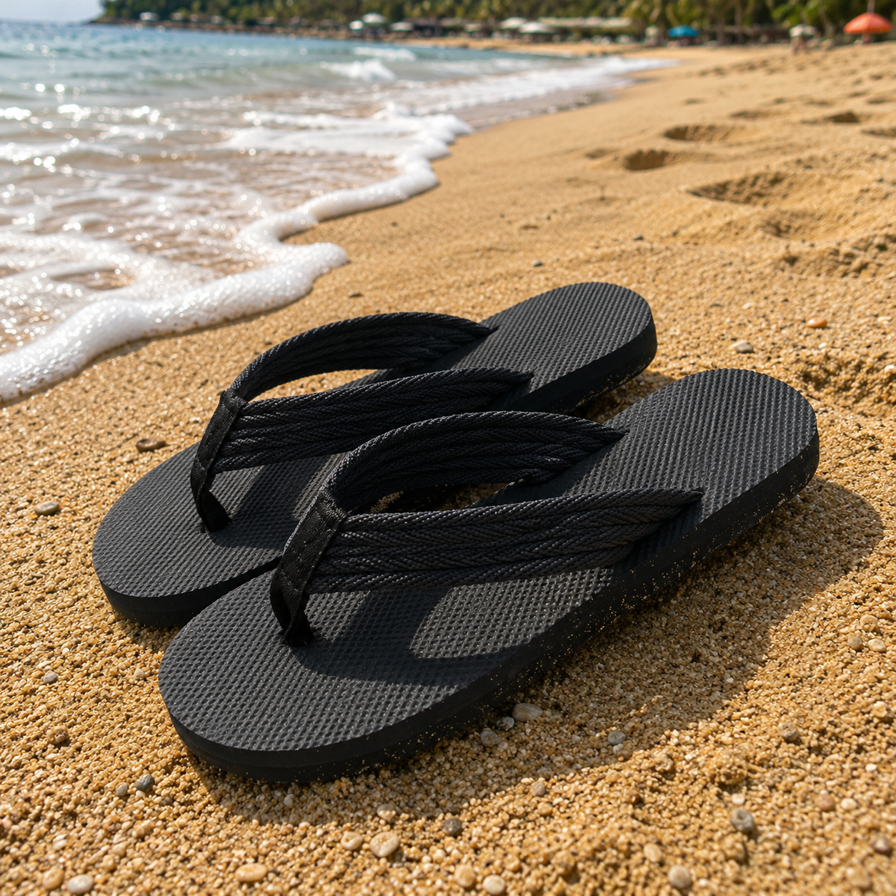 Quick- Dry Hidden Middle Finger Slippers Figure with Legs Flip Flops Parody Middle Finger Beach Summer Comfort Non Slip Sandal