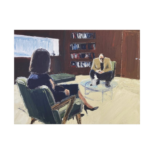 "Is This All There Is?" – The Iconic Therapy Session Art