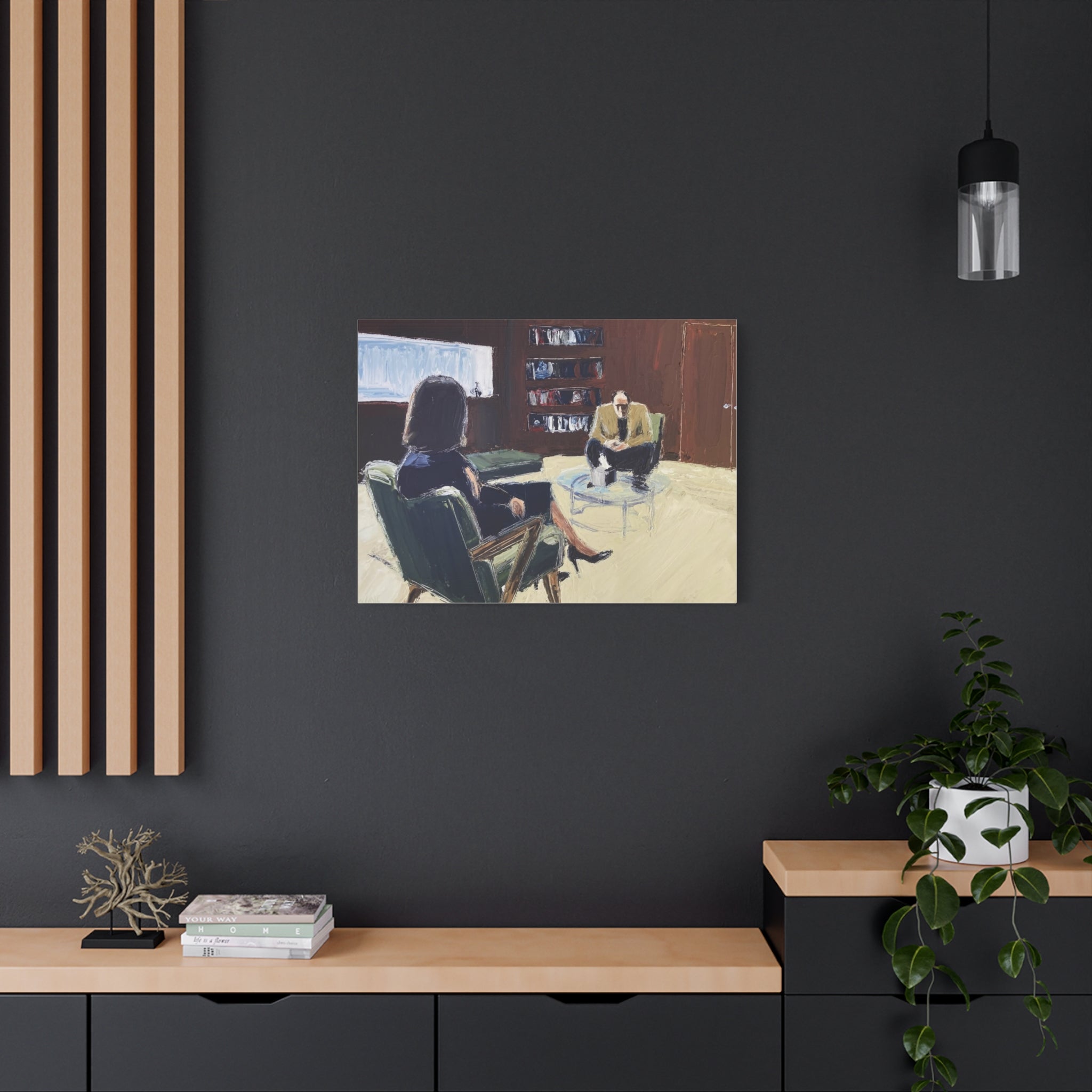 "Is This All There Is?" – The Iconic Therapy Session Art