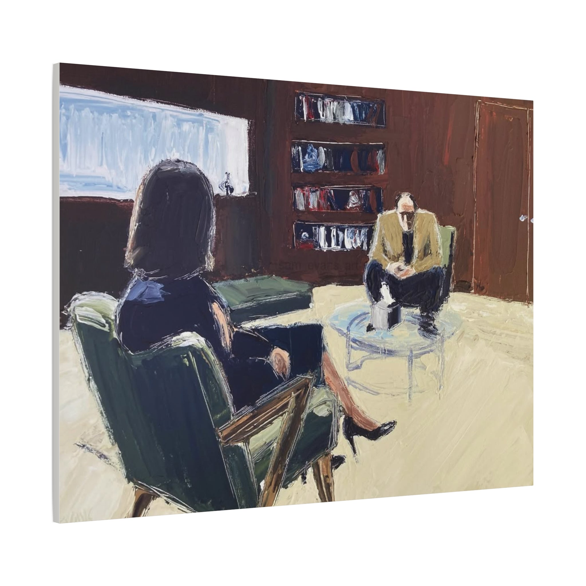 "Is This All There Is?" – The Iconic Therapy Session Art