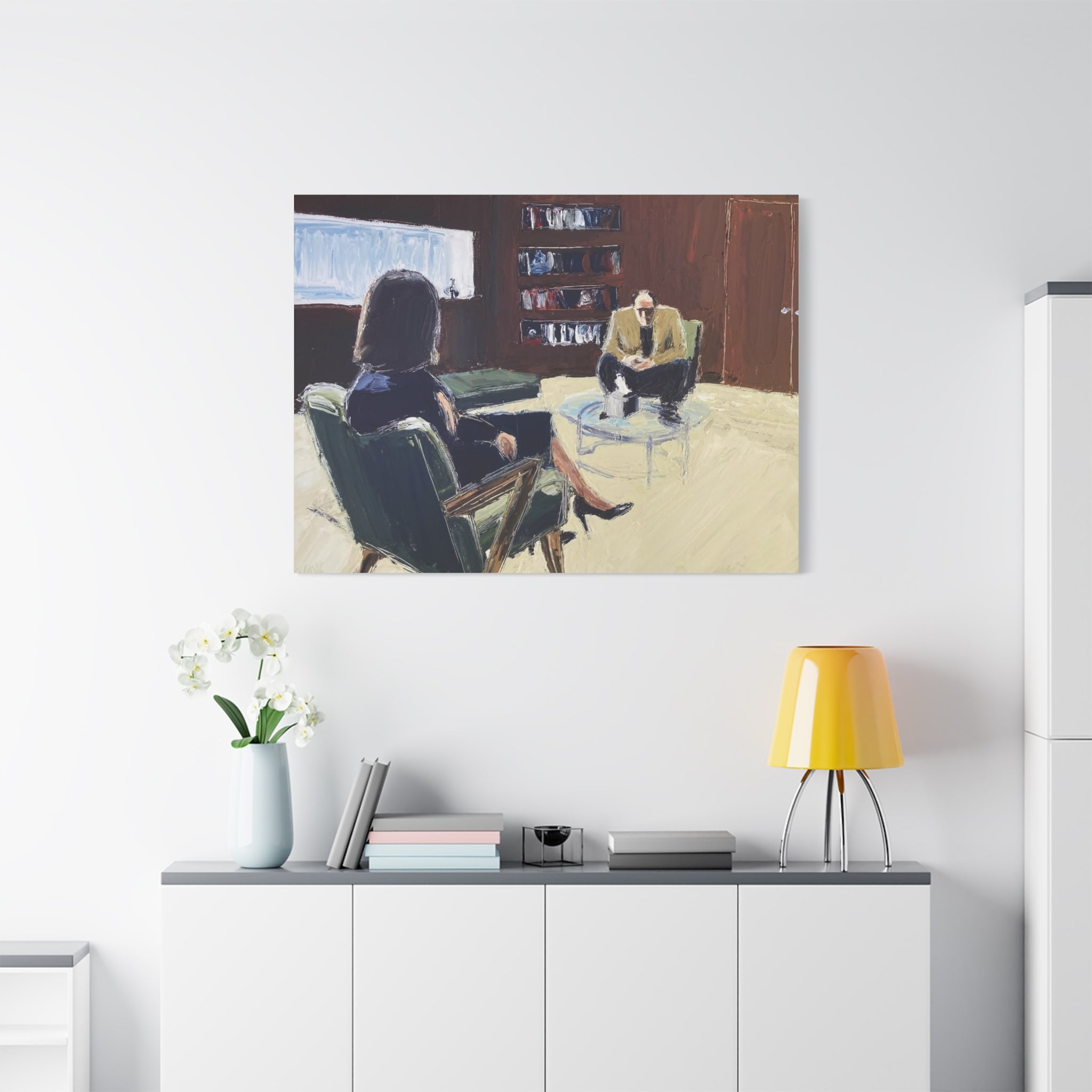 "Is This All There Is?" – The Iconic Therapy Session Art