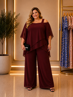 Two-Piece Layered Set | Plus Size