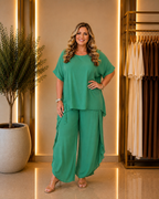 Light Summer Two-Piece Set | Plus Size