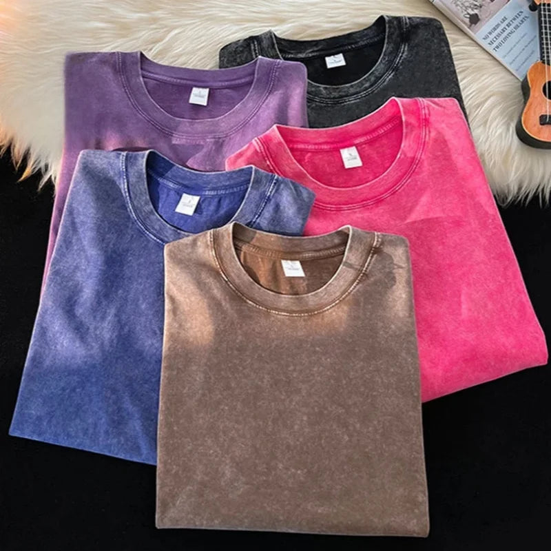 Heavyweight Heritage Acid Wash Tee