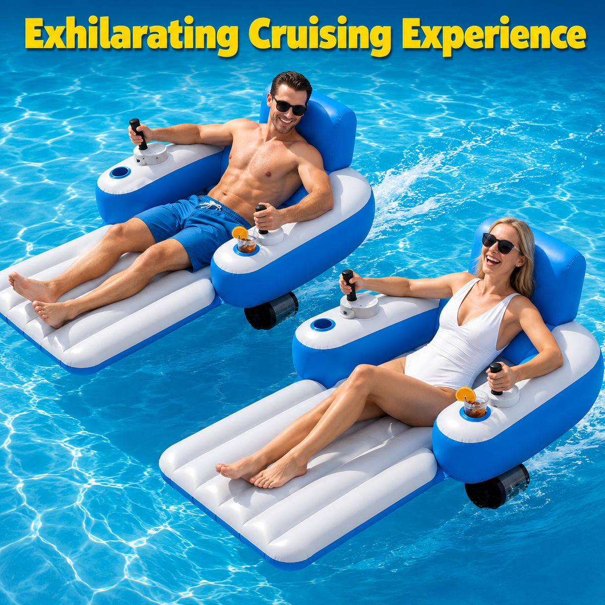 Motorized Electric Propeller Lounge Cruiser